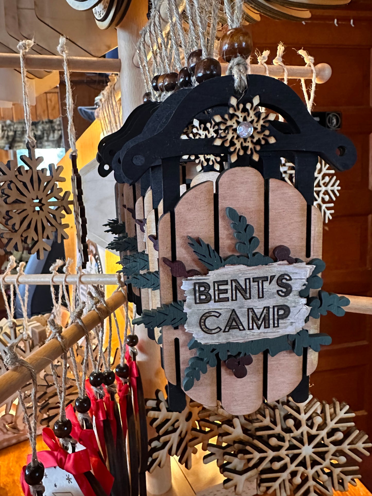 Sled Ornament