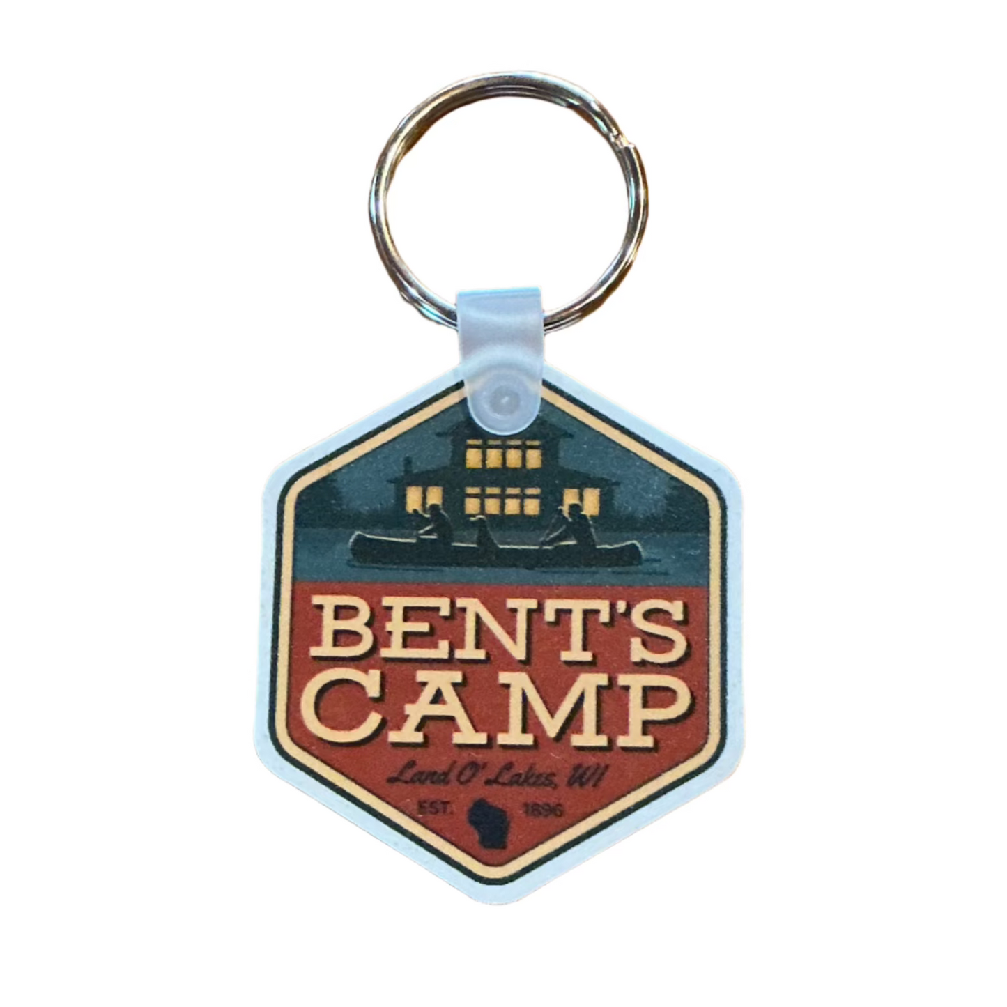 Shield Vinyl Keychain