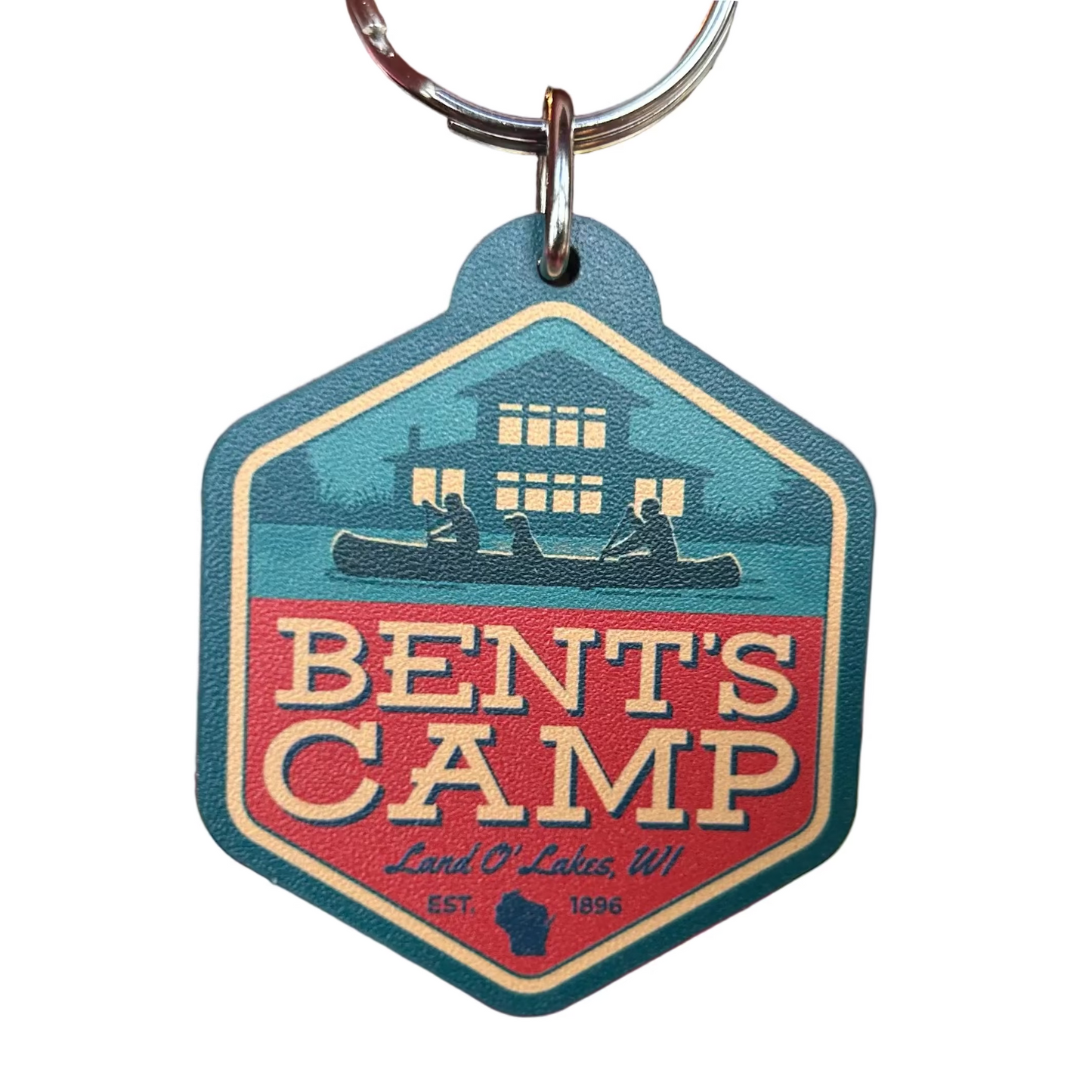 Recycled Wood Keychain