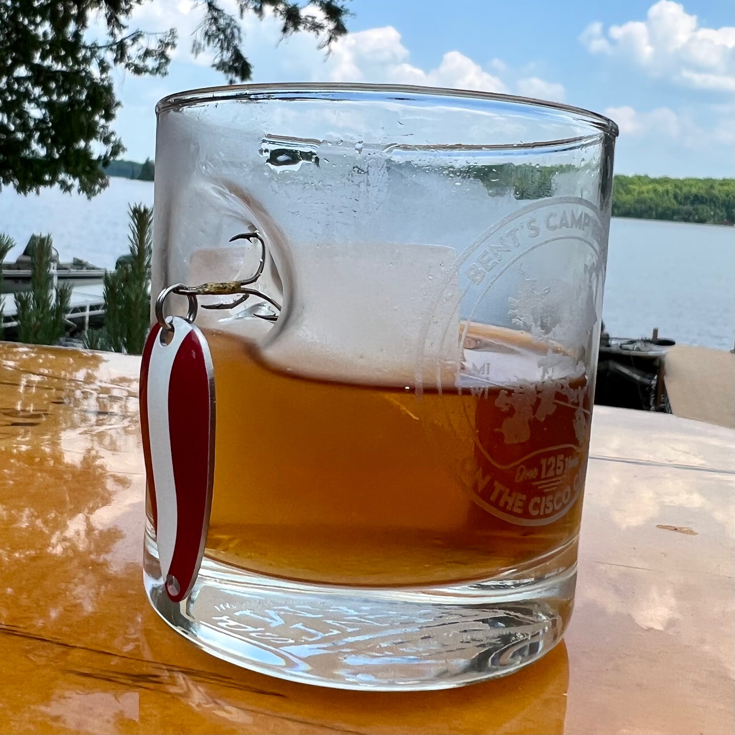 BenShot Lure Rocks Glass
