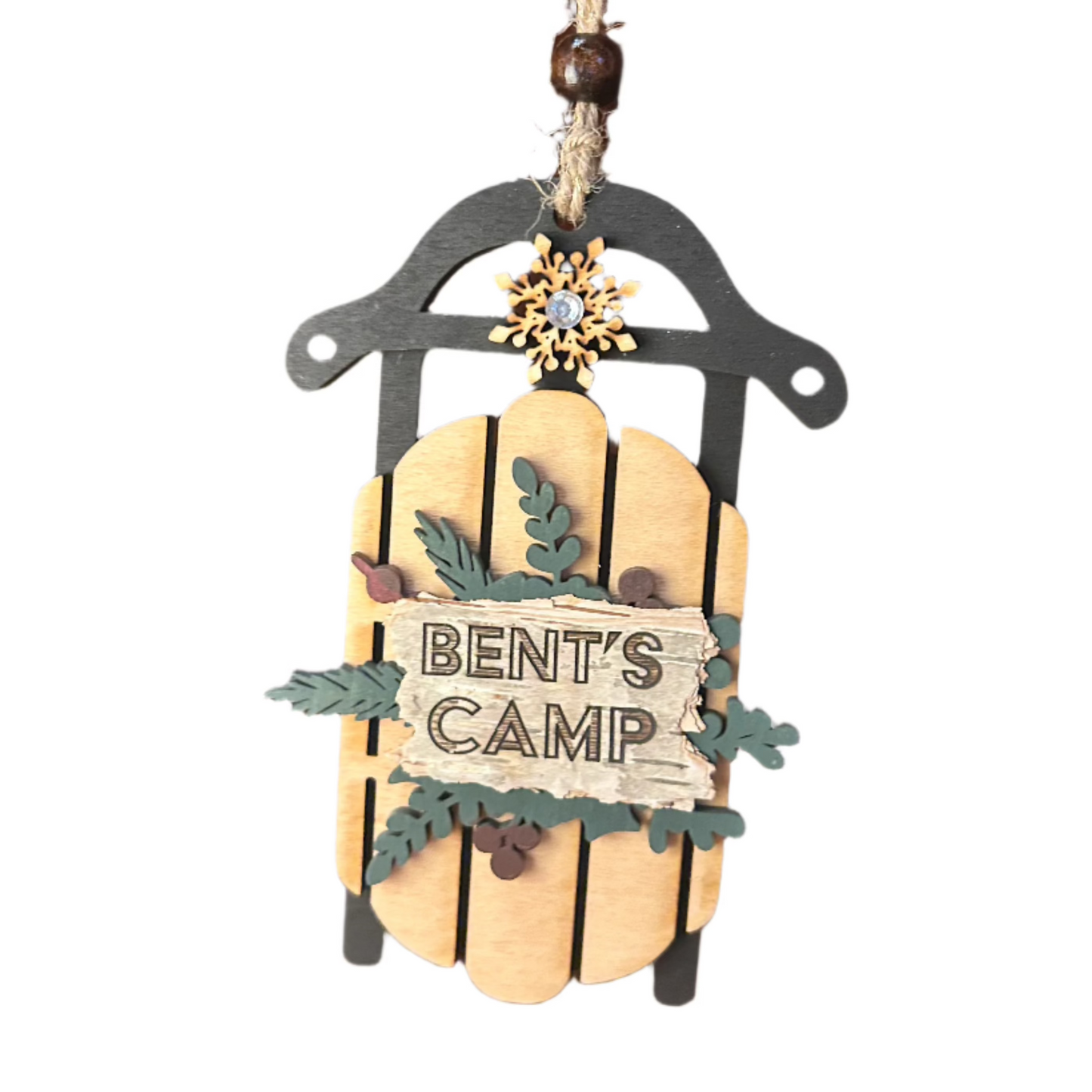 Sled Ornament