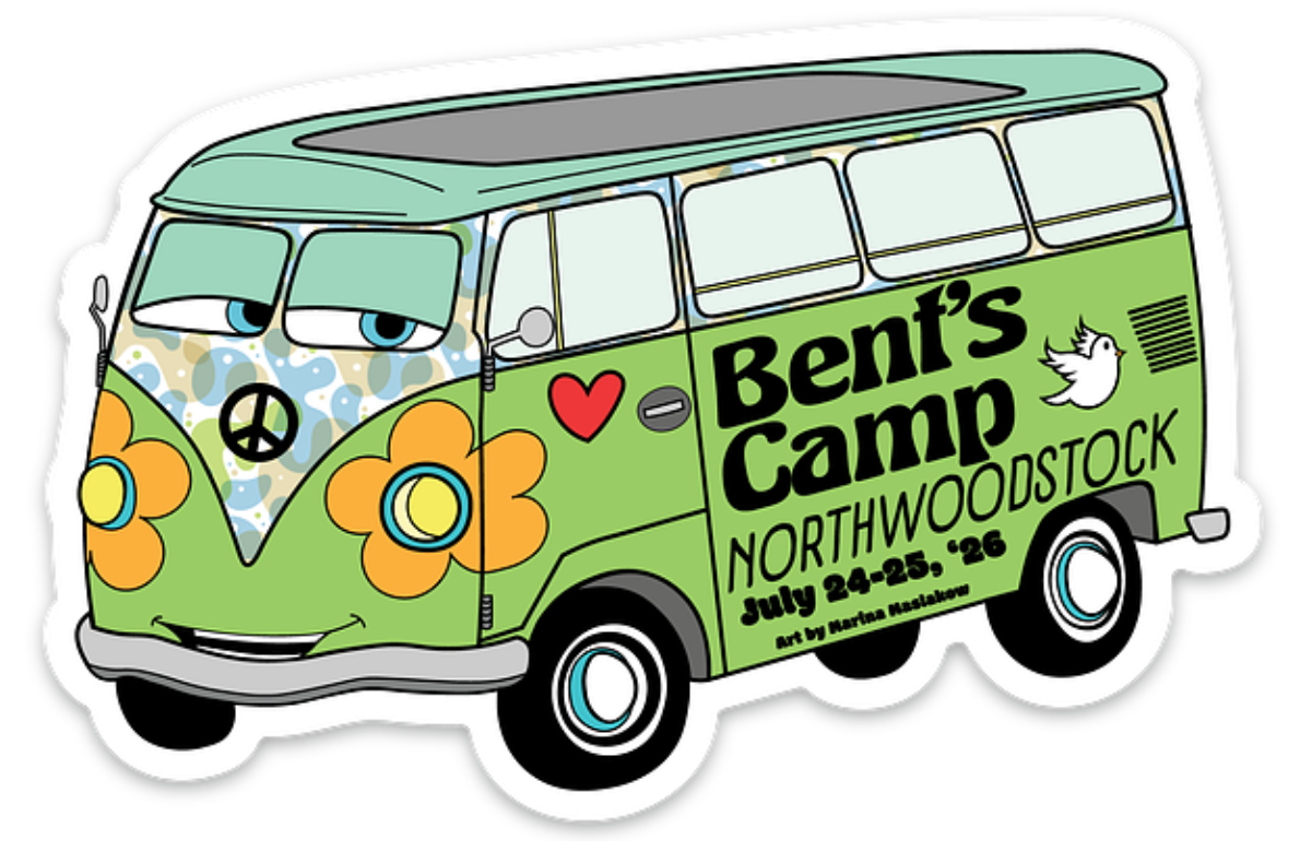 Northwoodstock Bus MAGNET
