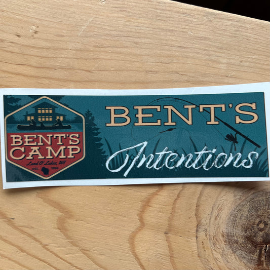 Bent's Intentions Sticker