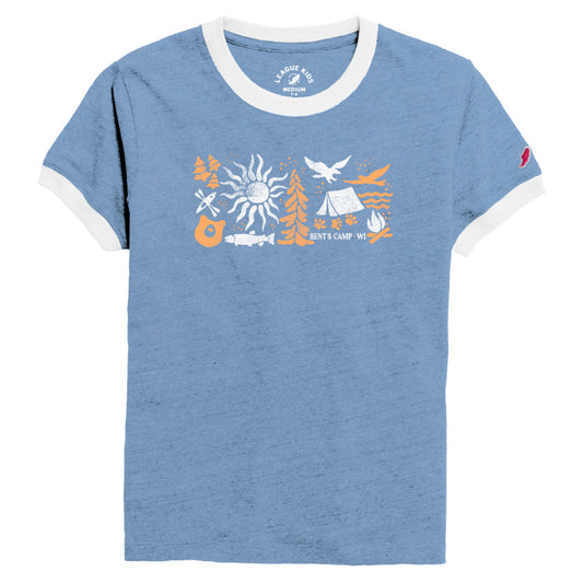 Summer Daze Youth Ringer Tee