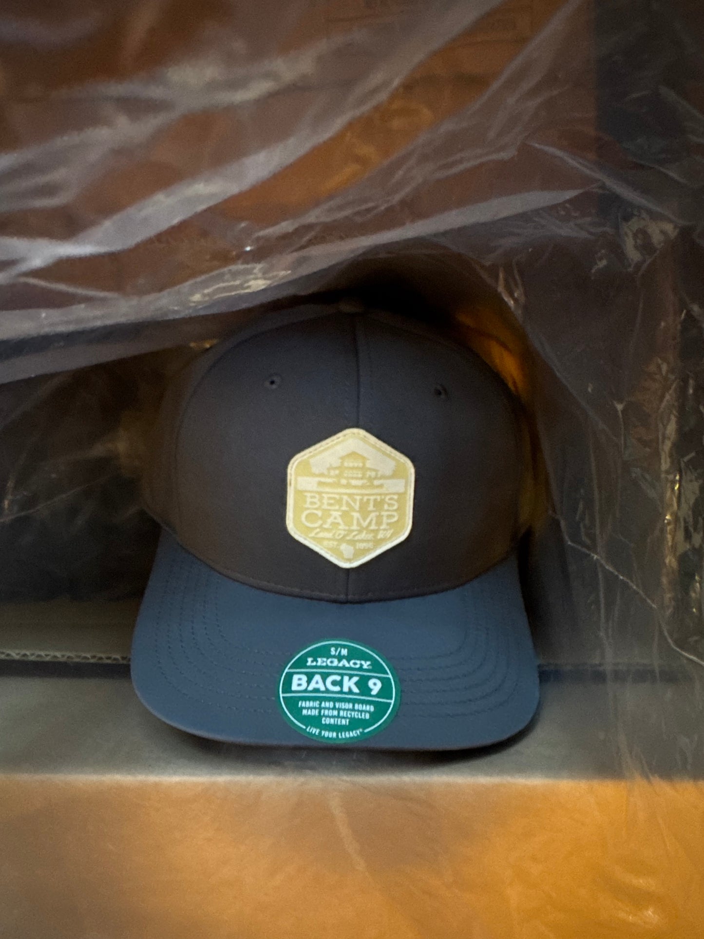 Patched Leather Cap