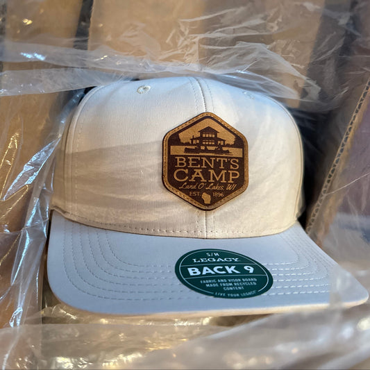 Patched Leather Cap