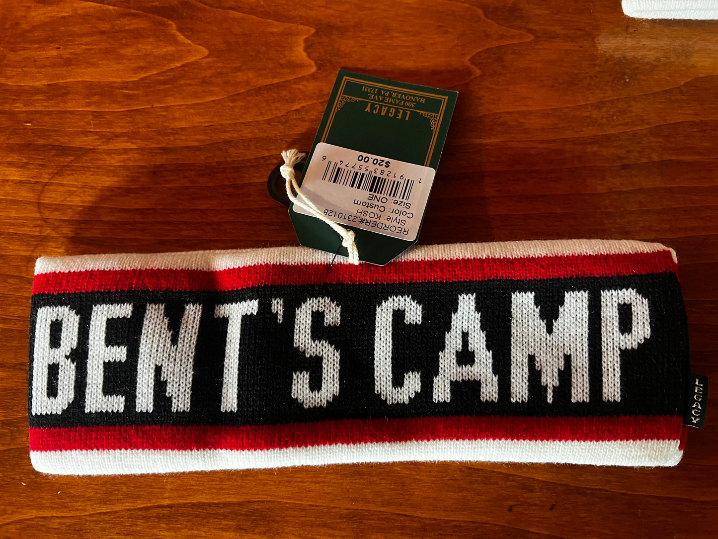 Bent's Camp Retro Headband