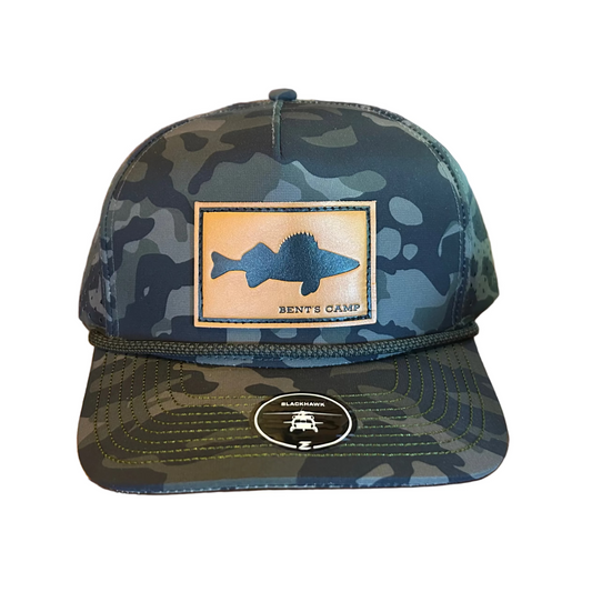 Walleye Patch Trucker
