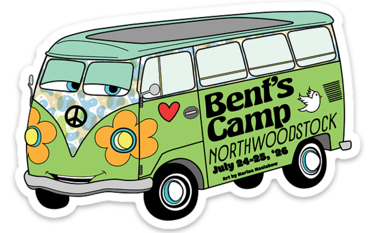 Northwoodstock Bus Sticker