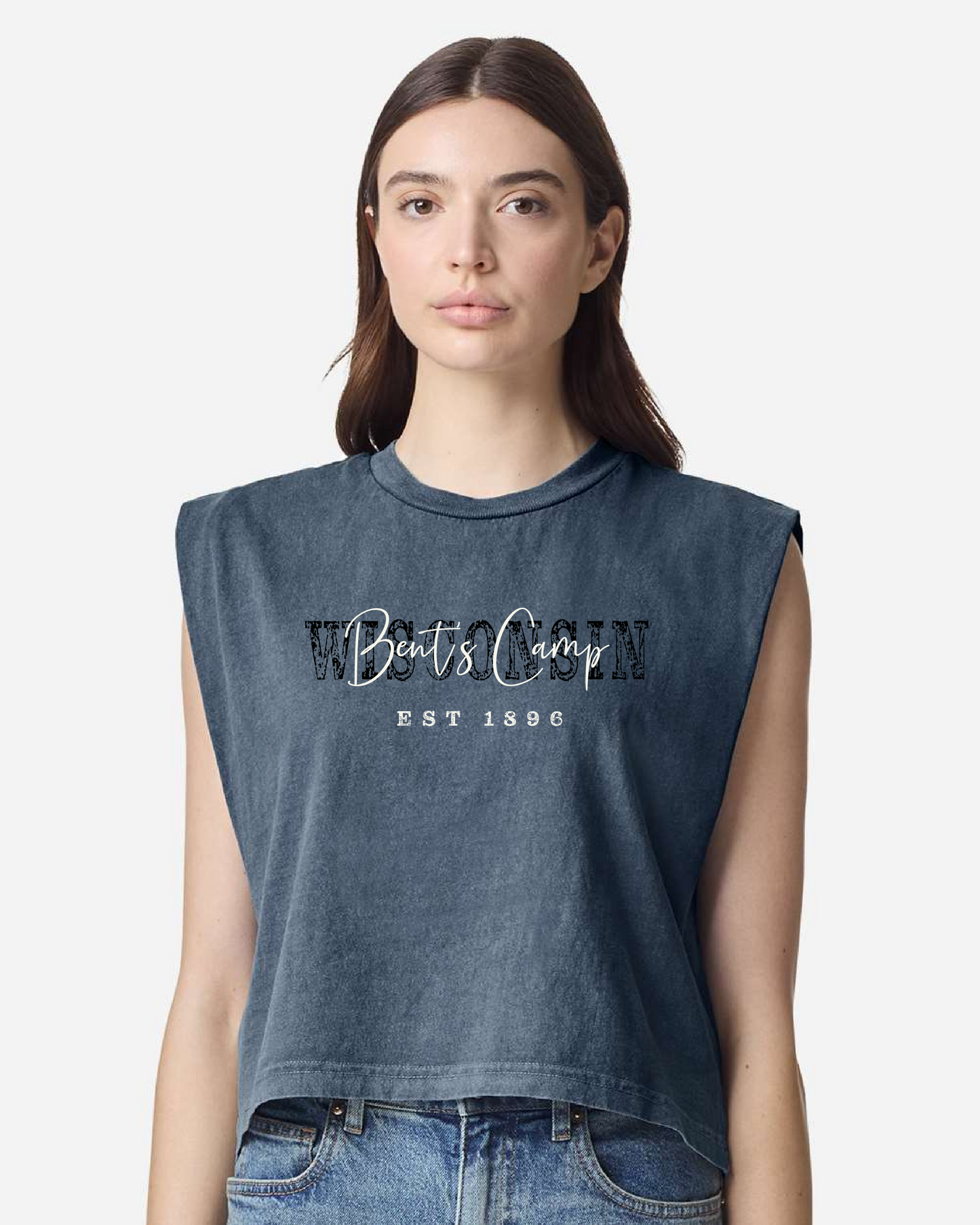 Sconnie Cropped Muscle Tee